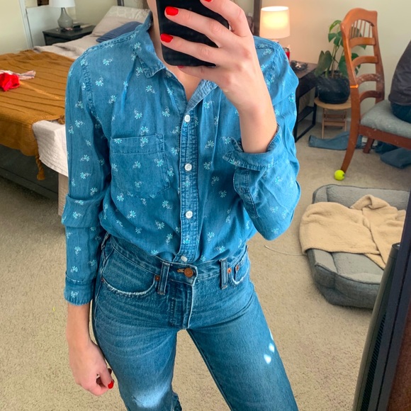 Chambray button down - Picture 3 of 4